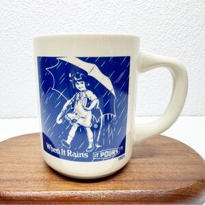 Morton Salt 1921 Logo Novelty Coffee Mug